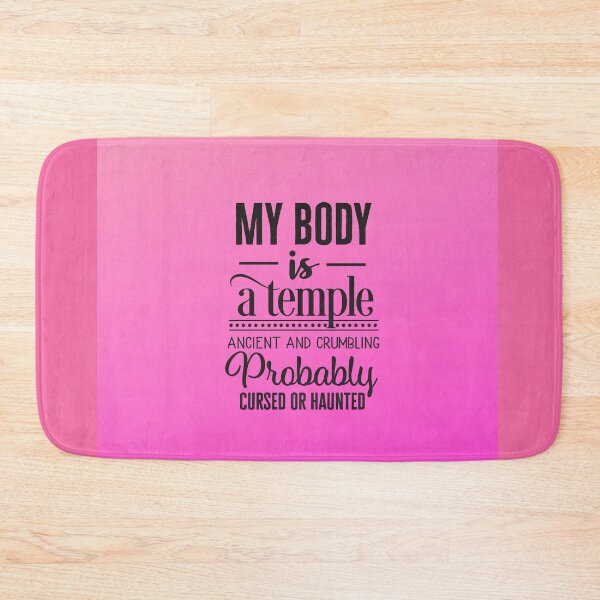 Item preview, My body is a temple ancient and crumbling  designed and sold by Delicarte.