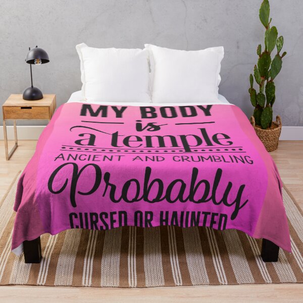 Item preview, My body is a temple ancient and crumbling  designed and sold by Delicarte.