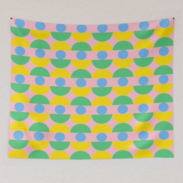 Item preview, Bright Geometric Circles designed and sold by ArtfulDoodler.