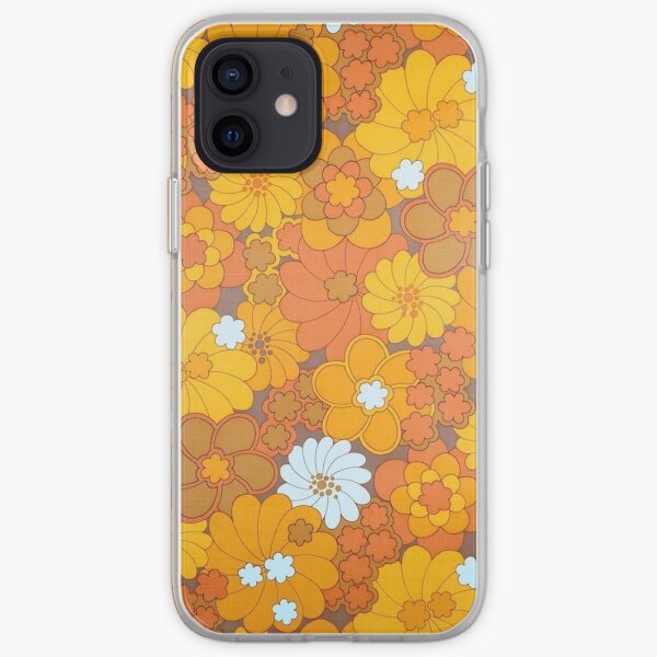 70s flower aesthetic iPhone Soft Case