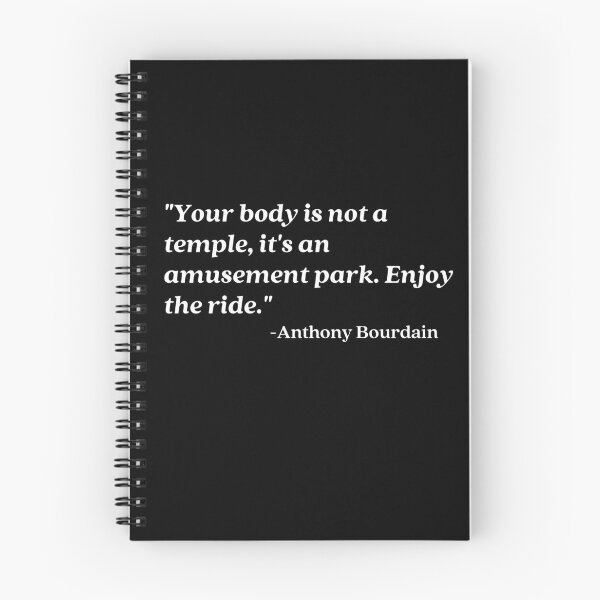 Item preview, Anthony Bourdain Quote designed and sold by AV  Designs.