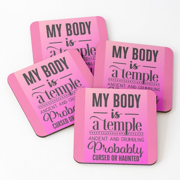 Item preview, My body is a temple ancient and crumbling  designed and sold by Delicarte.