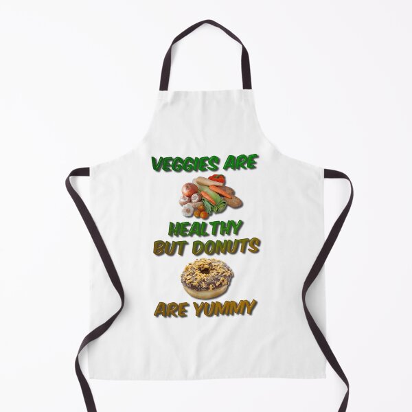 Item preview, Veggies Are Healthy But Donuts Are Yummy designed and sold by MarkUK97.