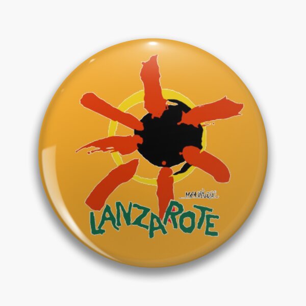 Item preview, Lanzarote Manrique Sun Volcano Symbol (Orange) designed and sold by iCimages.net.
