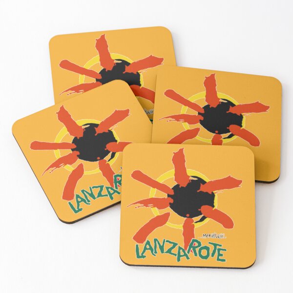 Item preview, Lanzarote Manrique Sun Volcano Symbol (Orange) designed and sold by iCimages.net.