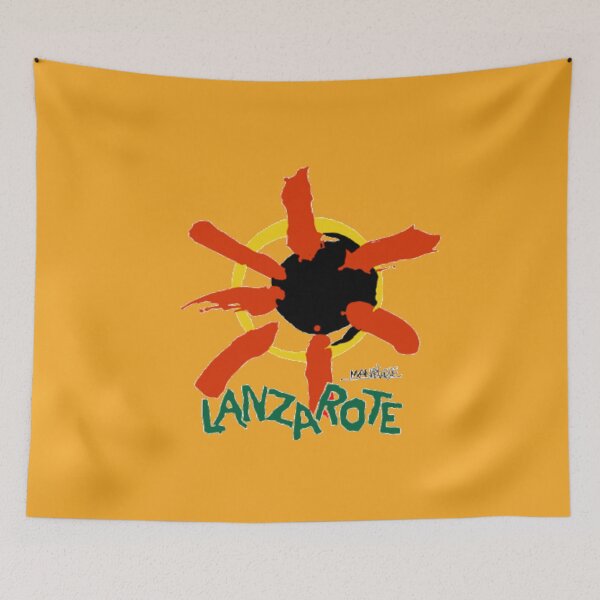 Item preview, Lanzarote Manrique Sun Volcano Symbol (Orange) designed and sold by iCimages.net.