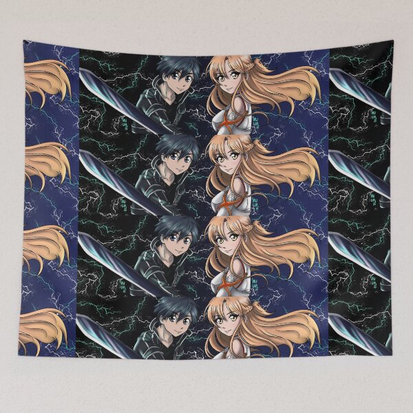 Aperçu de l'œuvre Asuna et Kirito créée et vendue par Nunuart97.