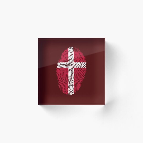 Item preview, Danish fingerprint flag designed and sold by P-I-R.