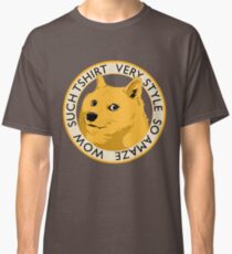 Wow such shirt! Classic T-Shirt