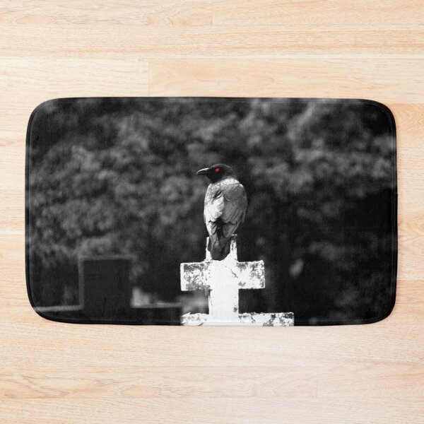 Item preview, Creepy Red Eyed Crow designed and sold by Digitaldingo.