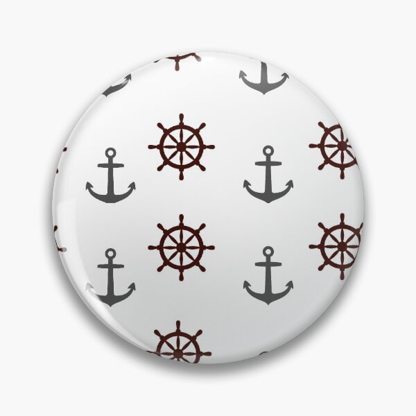Item preview, Ship Wheel and Anchor Pattern designed and sold by BarrowmanAngel.