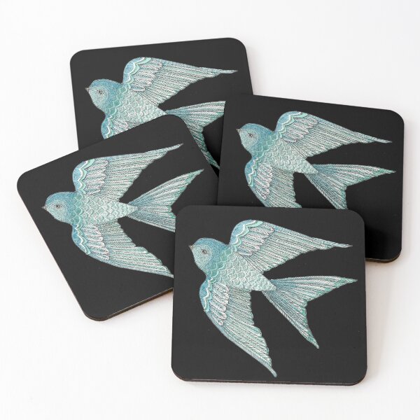 Item preview, Bird of Hope {on Black} designed and sold by Cecilia Mok.