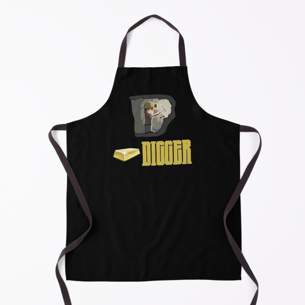 Item preview, Gold Digger Nugget Mining Gold Bar Miners  designed and sold by Creekman Designs.
