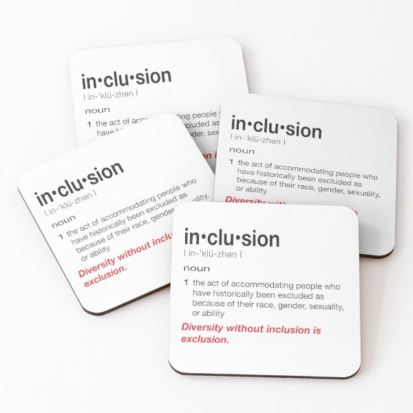Item preview, Diversity Without Inclusion is Exclusion designed and sold by Magic-Moon.