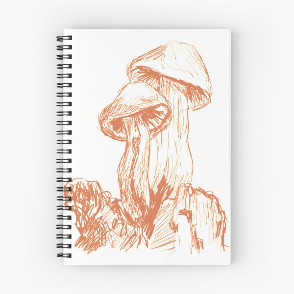 Item preview, Mushroom Sketch Lineart designed and sold by Libby Snow.