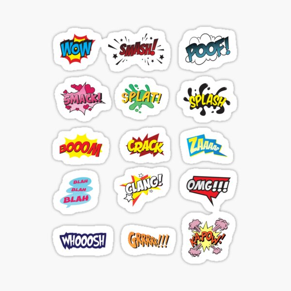 Item preview, Comic book callouts pack designed and sold by SidTastic .