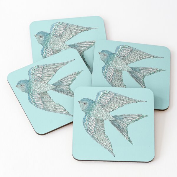 Item preview, Bird of Hope {on Sky Blue} designed and sold by Cecilia Mok.