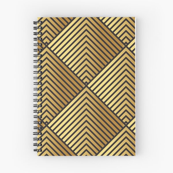 Item preview, Golden-Black Pattern | Square | Premium designed and sold by Minimalwiz.