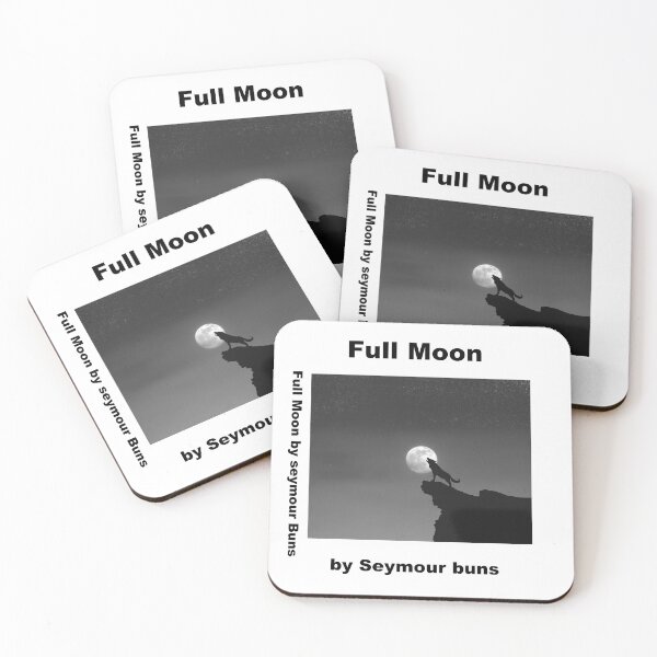 Item preview, fun title full moon by Seymour buns designed and sold by 6059.