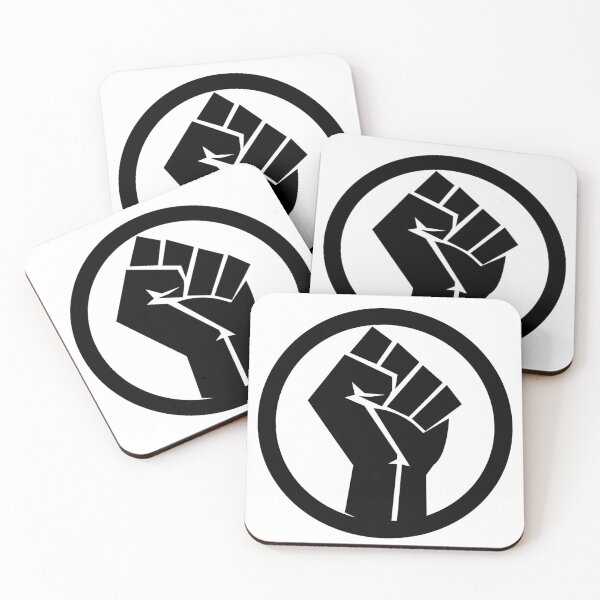 Item preview, Black lives matter fist logo  designed and sold by foreveryone.