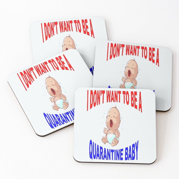 Item preview, Unhappy Quarantine baby, cute design designed and sold by Adri Barnard.
