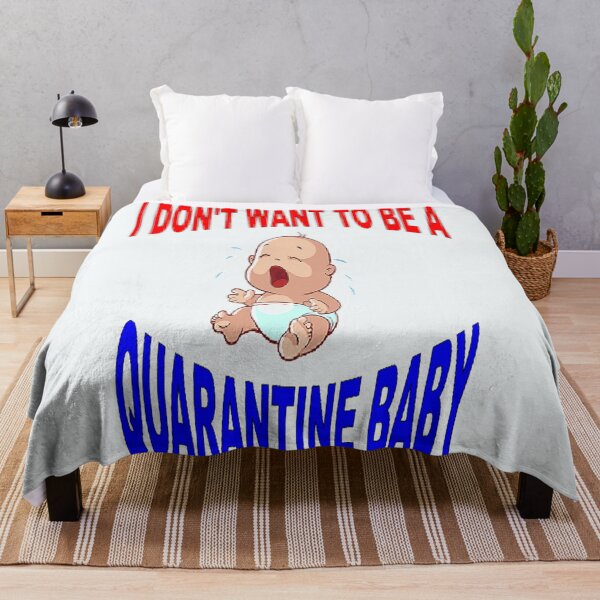 Item preview, Unhappy Quarantine baby, cute design designed and sold by Adri Barnard.