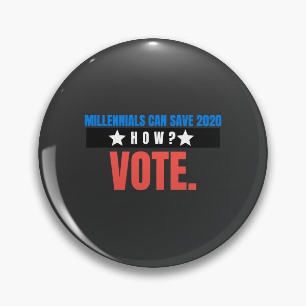 Item preview, Millennials can save 2020 by voting in the US Presidential Elections designed and sold by twicetrader.