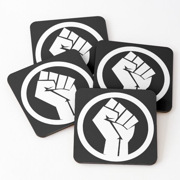 Item preview, Black lives matter fist logo  designed and sold by foreveryone.