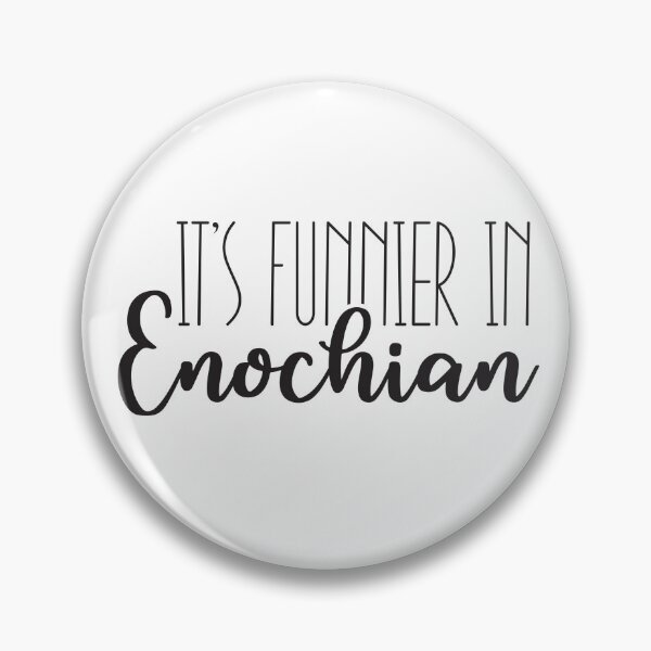 Item preview, It's Funnier in Enochian designed and sold by atm-art95.
