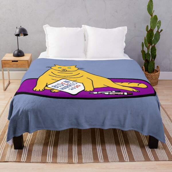 Item preview, Chonk Cat with Biden Harris Sign designed and sold by ellenhenry.