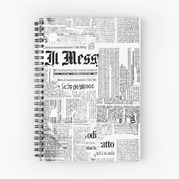 Item preview, Black And White Collage Of Grunge Newspaper Fragments designed and sold by artsandsoul.