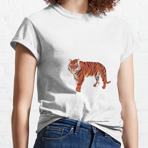 Tiger tigress face fierce and wild beautiful big cat t shirt