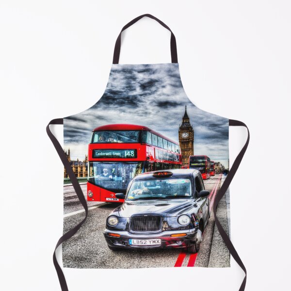 Item preview, London Bus And Taxi Westminster Bridge designed and sold by Londonimages.