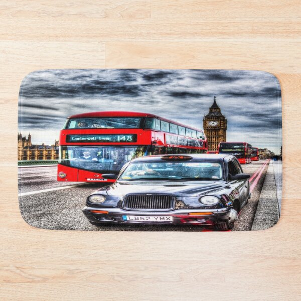 Item preview, London Bus And Taxi Westminster Bridge designed and sold by Londonimages.