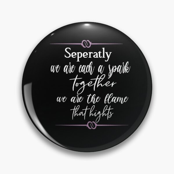 Item preview, Seperatly we are each a spark together we are the flame Meditation Inspirational Motivational saying for women/Girls T-Shirt designed and sold by alikassi.