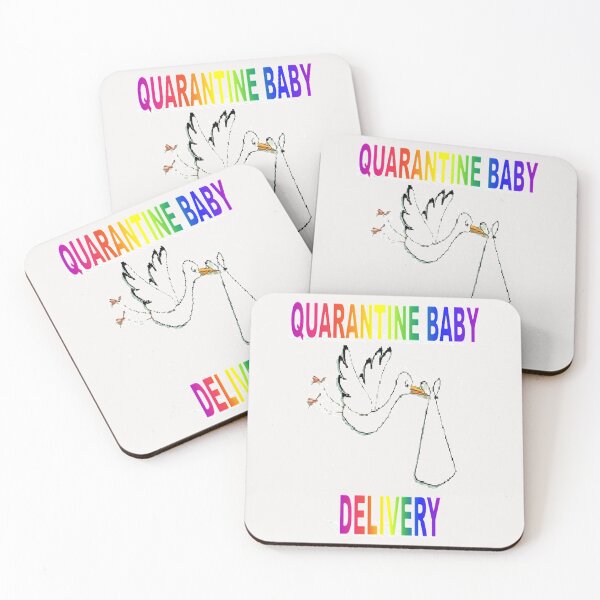 Item preview,  Quarantine baby delivery, cute design designed and sold by Adri Barnard.