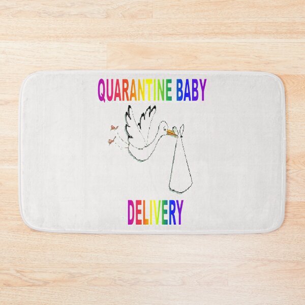 Item preview,  Quarantine baby delivery, cute design designed and sold by Adri Barnard.