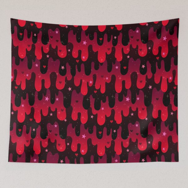 Item preview, Red and Black Slime designed and sold by Paisley Yazel.
