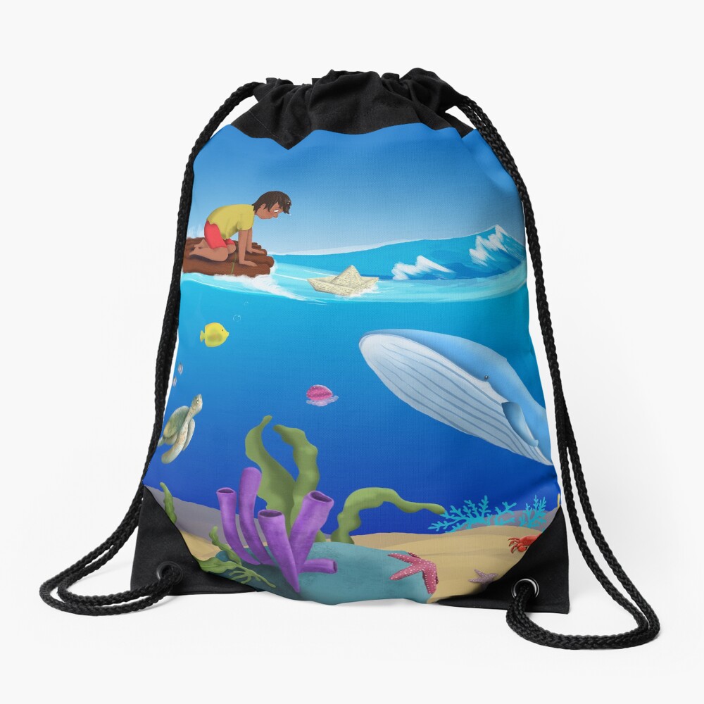 Item preview, Drawstring Bag designed and sold by LeahIngledew.