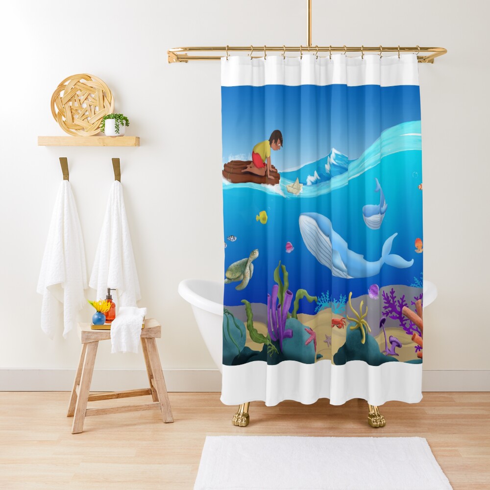 Item preview, Shower Curtain designed and sold by LeahIngledew.