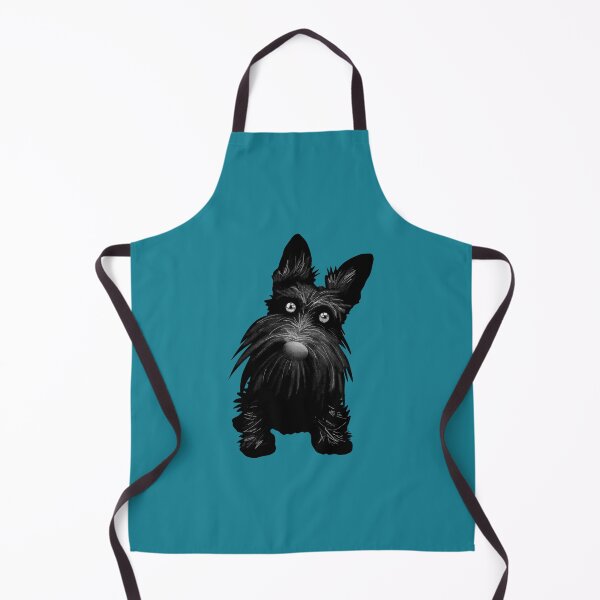 Item preview, Cute Scotty Scottie Dog - Teal designed and sold by VicEllisArt.