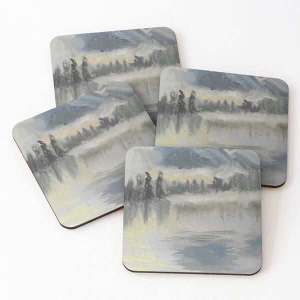 Item preview, Mountains by the Water designed and sold by Libby Snow.