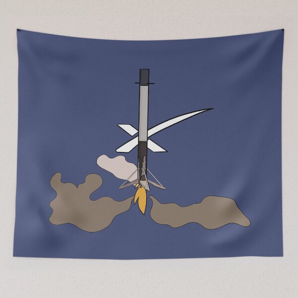 Item preview, Space x rocket landing designed and sold by MartiiiLave.