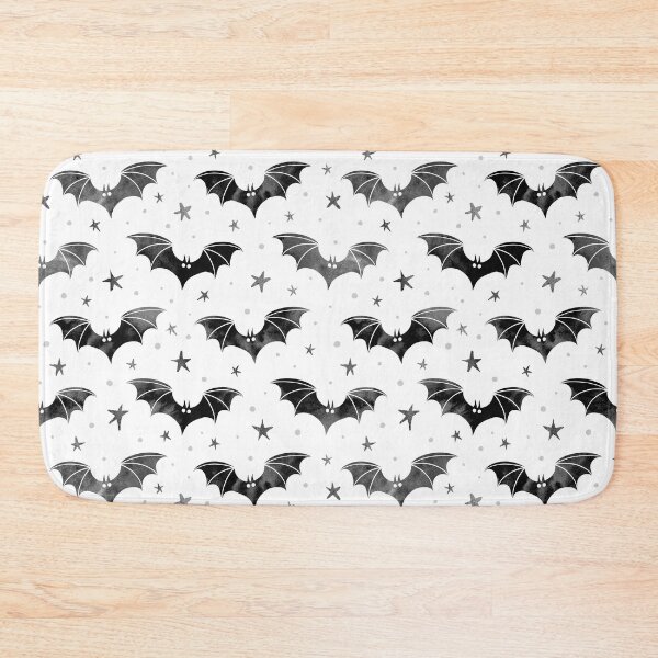 Item preview, Watercolor Bats in Black  designed and sold by Paisley Yazel.