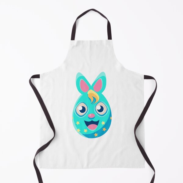 Item preview, Easter egg shaped bunnies colorful girly designed and sold by ELBStore.
