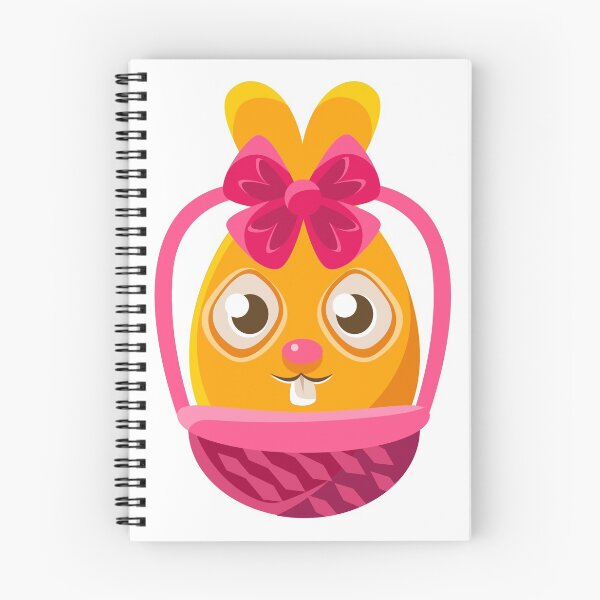 Item preview, Easter egg shaped bunnies colorful girly designed and sold by ELBStore.
