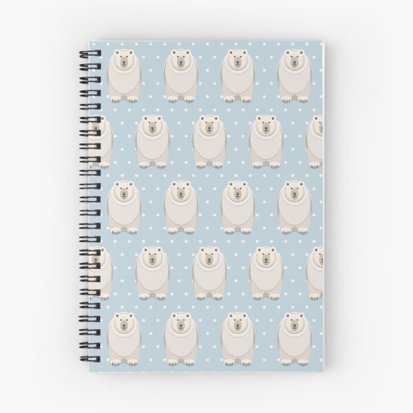 Item preview, Polar bear blue pattern designed and sold by EngineerGoC.