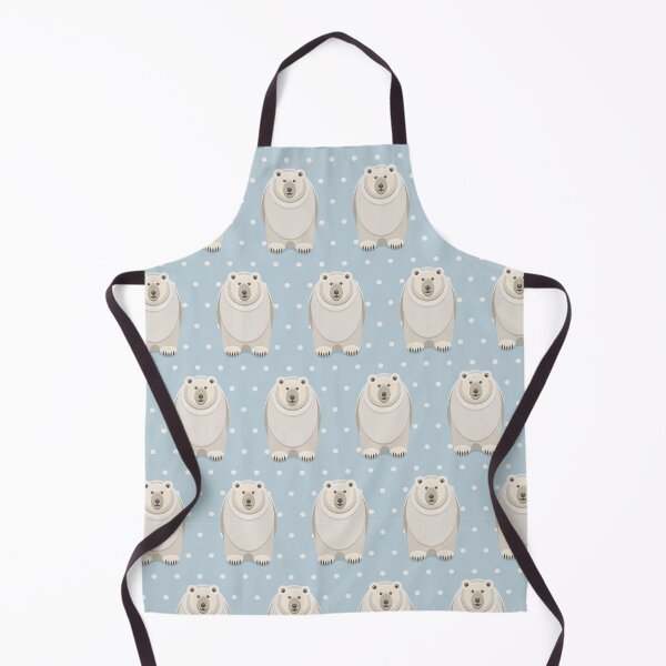 Item preview, Polar bear blue pattern designed and sold by EngineerGoC.