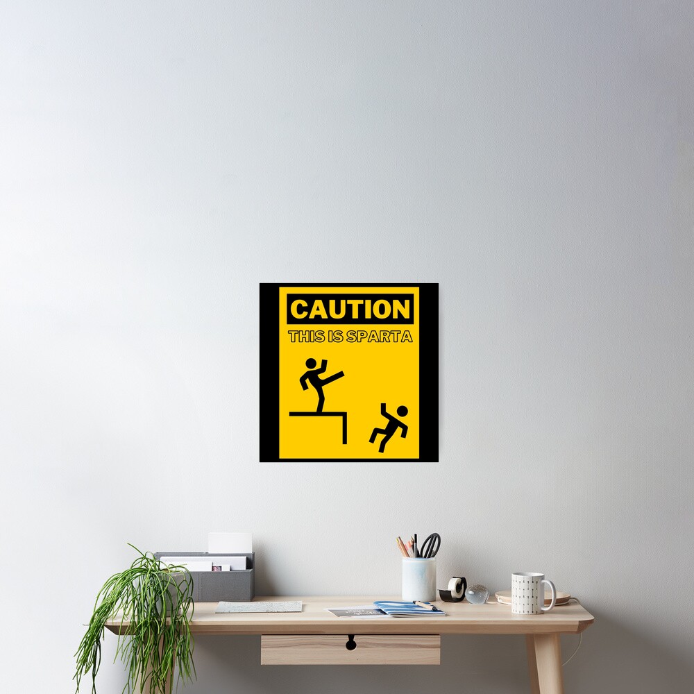 Caution: This is Sparta Movie' Posters