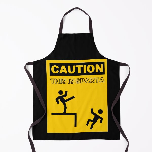 Item preview, Caution This Is Sparta - Funny Sign designed and sold by m95sim.